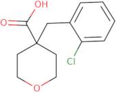4-(2-Chlorobenzyl)tetrahydro-2H-pyran-4-carboxylic acid