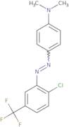 (4-{(E)-[2-Chloro-5-(trifluoromethyl)phenyl]diazenyl}phenyl)dimethylamine