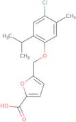 5-[(4-Chloro-2-isopropyl-5-methylphenoxy)methyl]-2-furoic acid