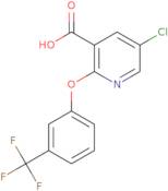 5-Chloro-2-[3-(trifluoromethyl)phenoxy]nicotinic acid