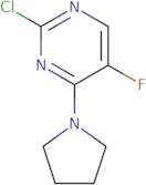 2-Chloro-5-fluoro-4-pyrrolidin-1-ylpyrimidine