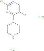 2-Chloro-5-fluoro-4-piperazin-1-ylpyrimidine dihydrochloride