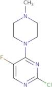 2-Chloro-5-fluoro-4-(4-methylpiperazin-1-yl)pyrimidine