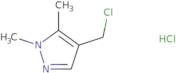 4-(Chloromethyl)-1,5-dimethyl-1H-pyrazole hydrochloride