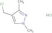 4-(Chloromethyl)-1,3-dimethyl-1H-pyrazole hydrochloride