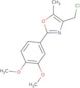 4-(Chloromethyl)-2-(3,4-dimethoxyphenyl)-5-methyl-1,3-oxazole