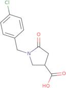 1-(4-Chlorobenzyl)-5-oxopyrrolidine-3-carboxylic acid