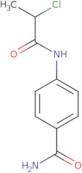 4-[(2-Chloropropanoyl)amino]benzamide