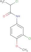 2-Chloro-N-(3-chloro-4-methoxyphenyl)propanamide