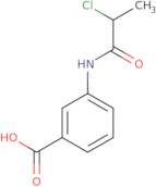 3-[(2-Chloropropanoyl)amino]benzoic acid