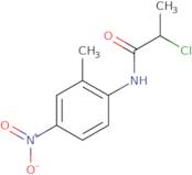 2-Chloro-N-(2-methyl-4-nitrophenyl)propanamide