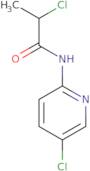 2-Chloro-N-(5-chloropyridin-2-yl)propanamide