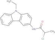 2-Chloro-N-(9-ethyl-9H-carbazol-3-yl)propanamide