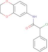 2-Chloro-N-(2,3-dihydro-1,4-benzodioxin-6-yl)-2-phenylacetamide