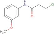 3-Chloro-N-(3-methoxyphenyl)propanamide