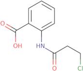 2-[(3-Chloropropanoyl)amino]benzoic acid