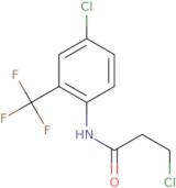 3-Chloro-N-[4-chloro-2-(trifluoromethyl)phenyl]propanamide