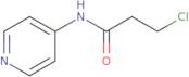 3-Chloro-N-pyridin-4-ylpropanamide