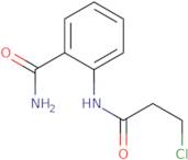 2-[(3-Chloropropanoyl)amino]benzamide