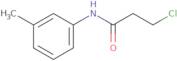 3-Chloro-N-(3-methylphenyl)propanamide