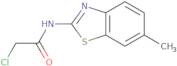 2-Chloro-N-(6-methyl-1,3-benzothiazol-2-yl)acetamide