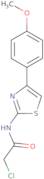 2-Chloro-N-[4-(4-methoxyphenyl)-1,3-thiazol-2-yl]acetamide