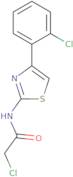 2-Chloro-N-[4-(2-chlorophenyl)-1,3-thiazol-2-yl]acetamide