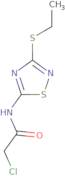 2-Chloro-N-[3-(ethylthio)-1,2,4-thiadiazol-5-yl]acetamide