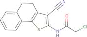 2-Chloro-N-(3-cyano-4,5-dihydronaphtho[1,2-b]thien-2-yl)acetamide