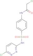 2-Chloro-N-(4-{[(6-chloropyridazin-3-yl)amino]sulfonyl}phenyl)acetamide