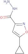 5-Cyclopropylisoxazole-3-carbohydrazide