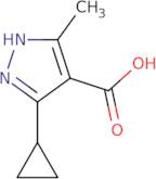 5-Cyclopropyl-3-methyl-1H-pyrazole-4-carboxylic acid