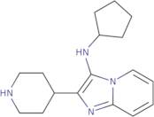 N-Cyclopentyl-2-piperidin-4-ylimidazo[1,2-a]pyridin-3-amine