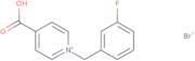 4-Carboxy-1-(3-fluorobenzyl)pyridinium bromide