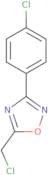 5-(Chloromethyl)-3-(4-chlorophenyl)-1,2,4-oxadiazole