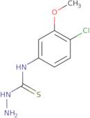 N-(4-Chloro-3-methoxyphenyl)hydrazinecarbothioamide