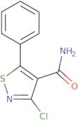 3-Chloro-5-phenylisothiazole-4-carboxamide