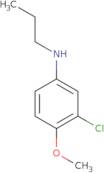 (3-Chloro-4-methoxyphenyl)propylamine