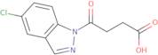 4-(5-Chloro-1H-indazol-1-yl)-4-oxobutanoic acid