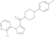 1-{[1-(2-Chloropyridin-3-yl)-1H-pyrrol-2-yl]carbonyl}-4-(4-fluorophenyl)piperazine