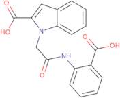 1-{2-[(2-Carboxyphenyl)amino]-2-oxoethyl}-1H-indole-2-carboxylic acid