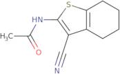 N-(3-Cyano-4,5,6,7-tetrahydro-1-benzothien-2-yl)acetamide