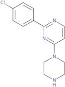 2-(4-Chlorophenyl)-4-piperazin-1-ylpyrimidine