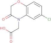 (6-Chloro-3-oxo-2,3-dihydro-4H-1,4-benzoxazin-4-yl)acetic acid