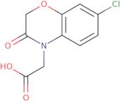 (7-Chloro-3-oxo-2,3-dihydro-4H-1,4-benzoxazin-4-yl)acetic acid