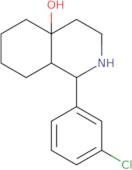 1-(3-Chlorophenyl)octahydroisoquinolin-4a(2H)-ol