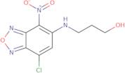 3-[(7-Chloro-4-nitro-2,1,3-benzoxadiazol-5-yl)amino]propan-1-ol