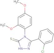 5-(2-Chlorophenyl)-4-(2,4-dimethoxyphenyl)-4H-1,2,4-triazole-3-thiol