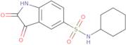 N-Cyclohexyl-2,3-dioxoindoline-5-sulfonamide