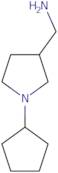 [(1-Cyclopentylpyrrolidin-3-yl)methyl]amine